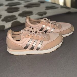 Adidas Women's Blush and Metallic Sneakers